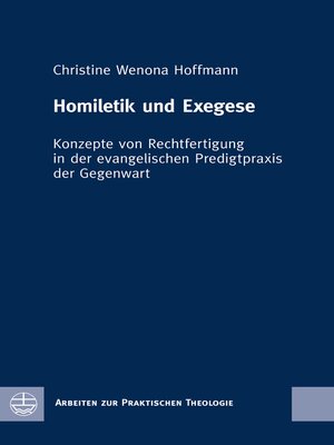 cover image of Homiletik und Exegese